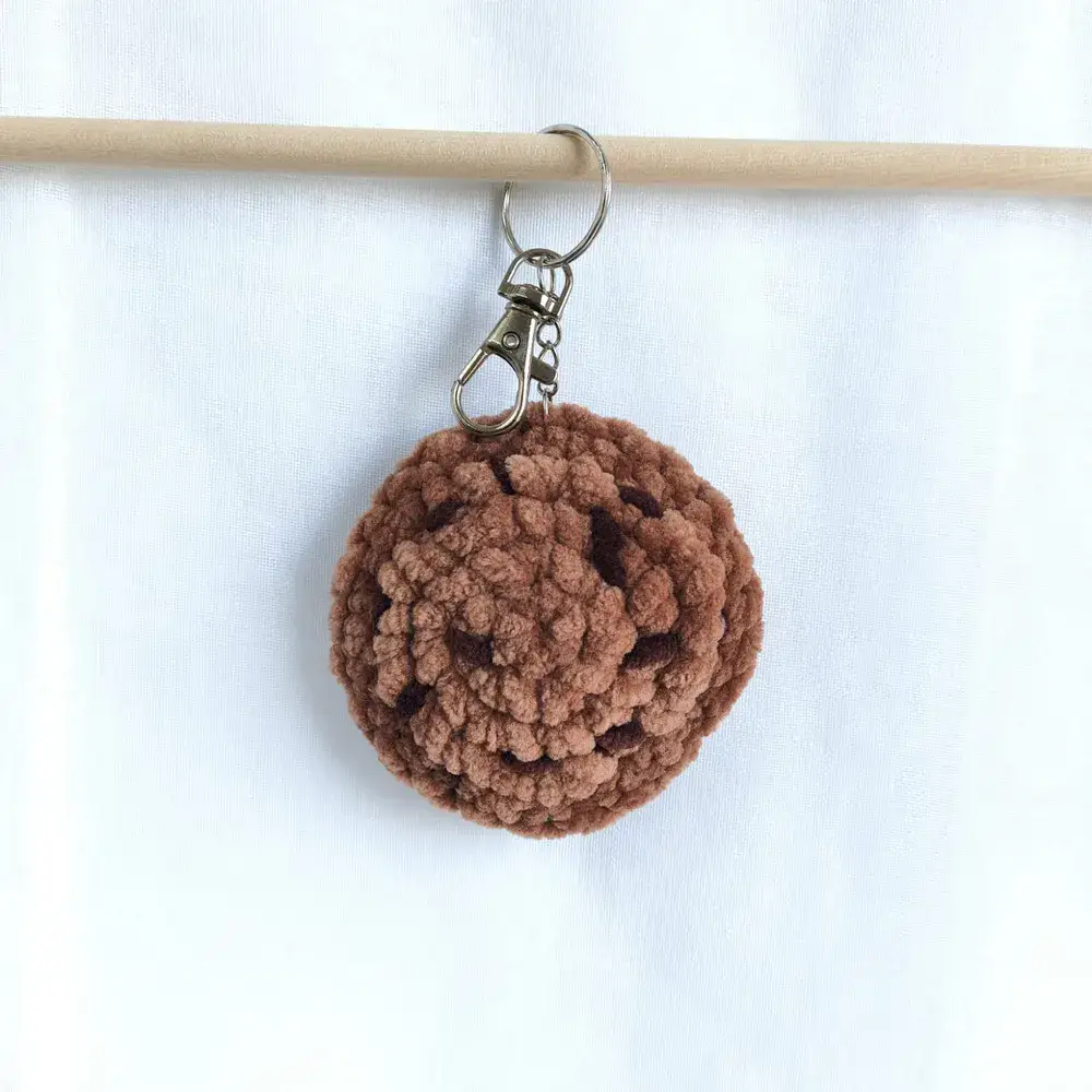 תליון/מחזיק מפתחות בצורת עוגיית שוקוצ'יפס